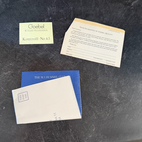 VINTAGE HUMMEL SIGNS OF SPRING #829 FIGURINE 5 inch box included - Picture 14 of 16